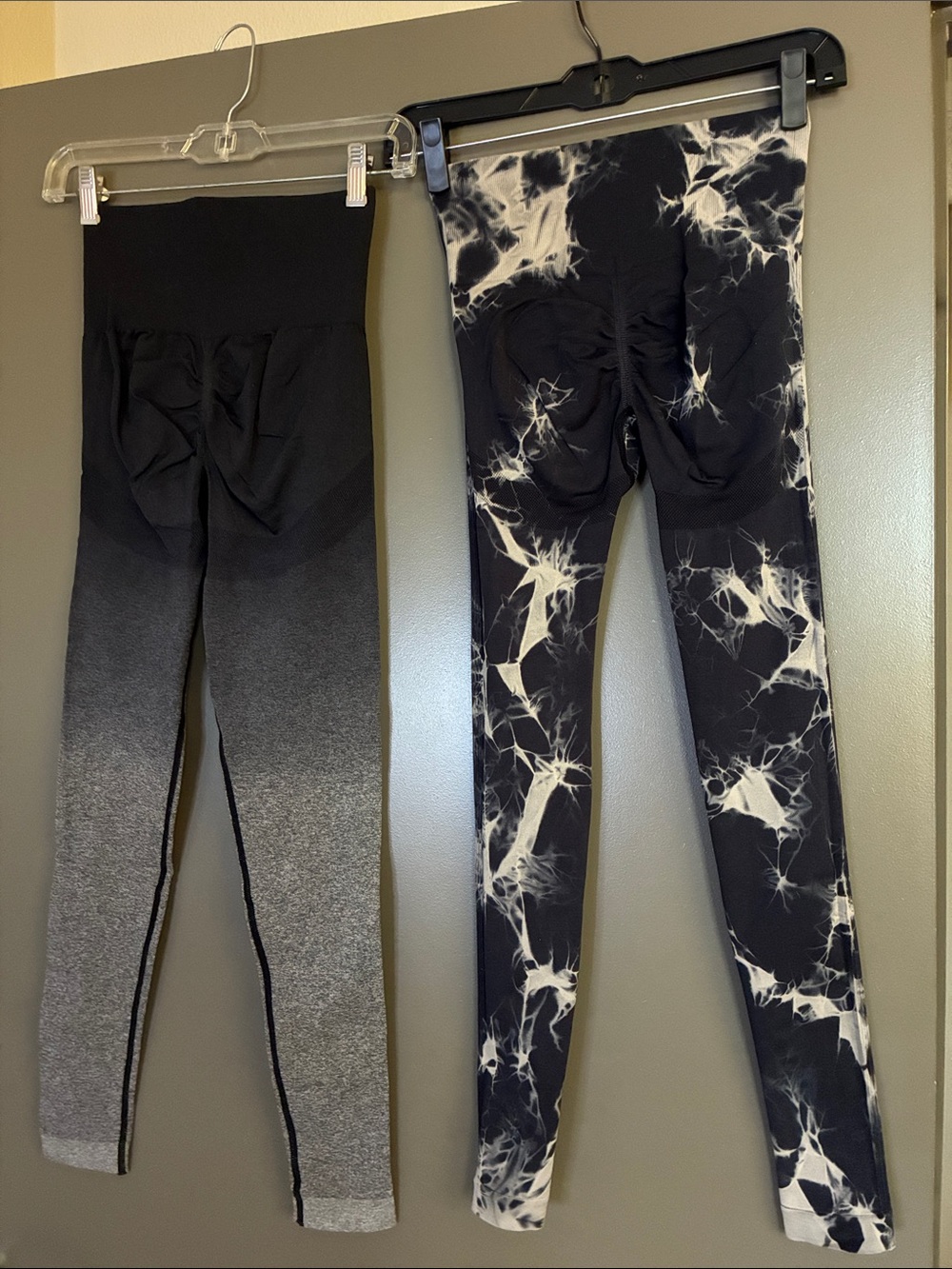 Black & Gray Ombre Leggings set
